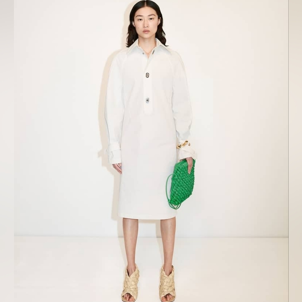 Pre-Fall 2020 Bottega Veneta white dress size 0(36) BNWT
